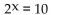Use a graphing calculator to solve the equation. Round to two decimal places. -  A)  1.61 B)  0.30 C)  3.32 D)  5.00