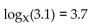 Solve the equation. Round your answer to three decimal places. -  A)  1.358 B)  57.733 C)  65.772 D)  1.525