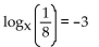 Solve the equation. Give an exact solution. -  A)  2 B)  3 C)  -1 D)  5