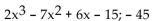 Use ordinary division of polynomials to find the quotient and remainder when the first polynomial is divided by the second. -  A)    B)    C)    D)   