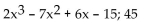Use ordinary division of polynomials to find the quotient and remainder when the first polynomial is divided by the second. -  A)    B)    C)    D)   