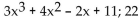 Use ordinary division of polynomials to find the quotient and remainder when the first polynomial is divided by the second. -  A)    B)    C)    D)   