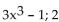Use synthetic division to find the quotient and remainder when the first polynomial is divided by the second. -3   A)    B)    C)    D)   