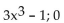 Use synthetic division to find the quotient and remainder when the first polynomial is divided by the second. -3   A)    B)    C)    D)   
