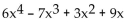 Use synthetic division to find the function value. -f(x)  =   - 7; find f(2) . A)  129 B)  115 C)  30 D)  63
