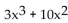 Use the factor theorem to decide whether or not the second polynomial is a factor of the first. -  - 7x + 4; x + 4 A)  No B)  Yes