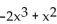 Determine whether the given number is a zero of the polynomial function. -P(x)  = -   - 7x - 4; -3 A)  Yes B)  No
