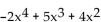 Use the rational zero theorem to find all possible rational zeros for the polynomial function. -P(x)  = -   + 18 A)    B)    C)    D)   