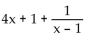 Use division to write the rational expression in the form quotient + remainder/divisor. -  A)    B)    C)    D)   
