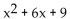 Find the product. -(x - 3i) (x + 3i)  A)    B)    C)    D)   