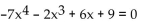 Use the theorem on bounds to establish the best integral bounds for the roots of the equation. --   A)  -1 < x < 1 B)  No bound can be determined. C)  -2 < x < 2 D)  -1 < x < 2