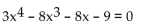 Use the theorem on bounds to establish the best integral bounds for the roots of the equation. -  A)  -2 < x < 1 B)  -1 < x < 1 C)  -1 < x < 4 D)  -2 < x < 2