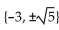 Find all real and imaginary solutions. -  A)    B)    C)    D)  {-3, 75i, 25i}