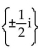 Find all real and imaginary solutions. -  A)  {0, -2i} B)    C)    D)   