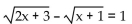 Find all real solutions to the equation. -  A)    B)  {3, -1} C)  {3} D)  {-3, -1}