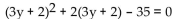Find all real and imaginary solutions to the equation. -  A)  - 3, 1 B)    C)    D)  {-5, 7}