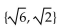 Find all real and imaginary solutions to the equation. -  A)  {6, 2} B)  {-6, -2} C)  {36, 4} D)   
