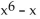 Discuss the symmetry of the graph of the polynomial function. -f(x)  =   A)  Symmetric about y-axis B)  Symmetric about x-axis C)  None D)  Symmetric about origin