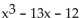 Describe the behavior of the function's graph at its x-intercepts. -  A)  Crosses at (4, 0) , does not cross at (-1, 0)  or (-3, 0)  B)  Crosses at (4, 0) , (-1, 0) , and (-3, 0)  C)  Does not cross at (4, 0)  or (-1, 0)  or (-3, 0)  D)  Crosses at (4, 0)  and (-1, 0) , does not cross at (-3, 0) 