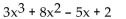 Use the leading coefficient test to determine whether   . -y =   A)    B)   