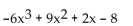Use the leading coefficient test to determine whether   . -y =   A)    B)   