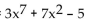 Use the leading coefficient test to determine whether   . -y =   A)    B)   