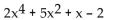 Use the leading coefficient test to determine whether   . -y =   A)    B)   