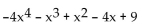 Use the leading coefficient test to determine whether   . -y =   A)    B)   