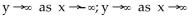 Determine whether   . -y =   A)    B)    C)    D)   
