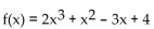 Find the equation that the given graph represents. -  A)    B)    C)    D)   