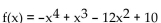Find the equation that the given graph represents. -  A)    B)    C)    D)   