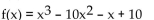 Find the equation that the given graph represents. -  A)    B)    C)    D)   