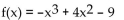 Find the equation that the given graph represents. -  A)    B)    C)    D)   
