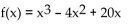 Find the equation that the given graph represents. -  A)    B)    C)    D)   