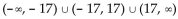 State the domain of the rational function. -f(x)  =   A)    B)    C)    D)   