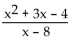 For the given function, find all asymptotes of the type indicated (if there are any) . -f(x)  =   , oblique A)  None B)  x = y + 11 C)  y = x - 5 D)  y = x + 11