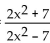 For the given function, find all asymptotes of the type indicated (if there are any) . -f(x)  =   , horizontal A)  y = -7 B)  None C)  y = 1 D)  y = 7