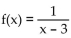 Match the graph of the rational function with its equation. -  A)    B)    C)    D)   