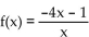 Match the graph of the rational function with its equation. -  A)    B)    C)    D)   