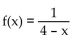 Match the graph of the rational function with its equation. -  A)    B)    C)    D)   