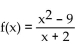 Match the graph of the rational function with its equation. -  A)    B)    C)    D)   