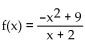 Match the graph of the rational function with its equation. -  A)    B)    C)    D)   