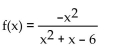 Match the graph of the rational function with its equation. -  A)    B)    C)    D)   