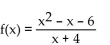 Match the graph of the rational function with its equation. -  A)    B)    C)    D)   
