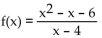Match the graph of the rational function with its equation. -  A)    B)    C)    D)   
