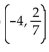 Solve the rational inequality. State the solution set using interval notation. -  A)  No solution B)    C)    D)   