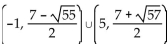 Solve the rational inequality. State the solution set using interval notation. -  A)    B)    C)    D)   