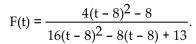 Solve the problem. -A plane suddenly experiences turbulence while in flight. At this point the change in its altitude, in feet, is represented by the following function of time:   Assuming that the turbulence first hits at time t = 0, what is the maximum relative drop the plane will Experience due to turbulence? (Round the result to the nearest hundredth.)  A)  0.65 ft B)  0.26 ft C)  8.18 ft D)  19.07 ft