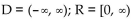 Find the domain and range. -y = 4x - 11 A)    B)    C)    D)   