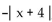 Evaluate. -If f(x)  =   find f(-9) . A)  -5 B)  13 C)  5 D)  -13